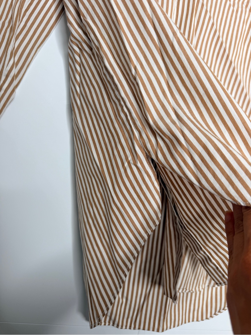 Veronica Beard Amelia Striped Button-Down Shirt Size 6 - Picture 7 of 12